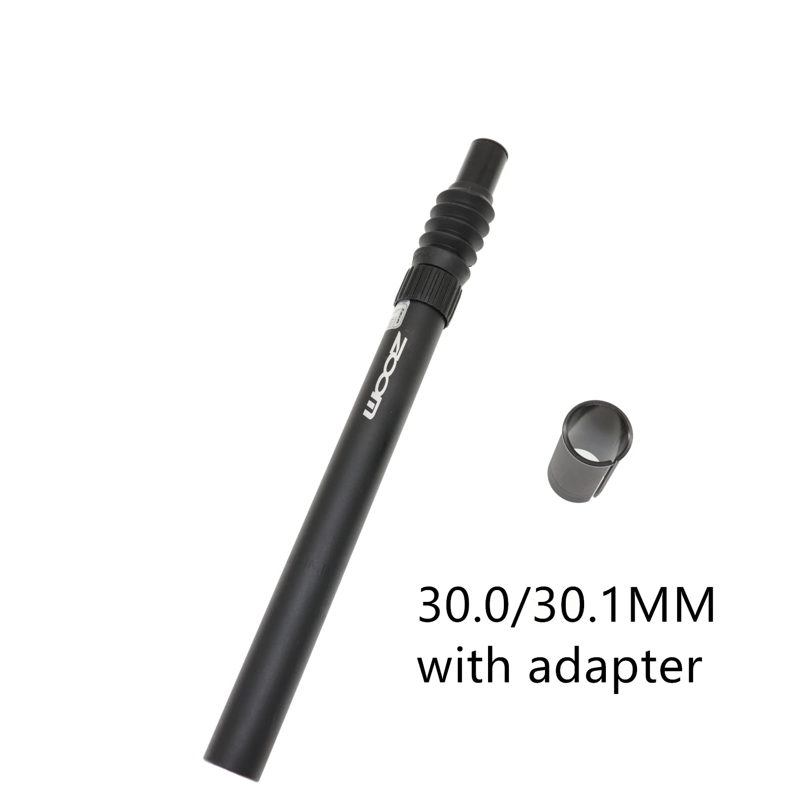 30 30.1with adapter Зум шок Absober Подседельный штырь для Безголовый 25,4 27,2 28,6 30,9 31,6 350 мм демпфирования MTB дорожный велосипед на подседельную трубу рамы без головы подседельный штырь - Цвет: 30 30.1with adapter