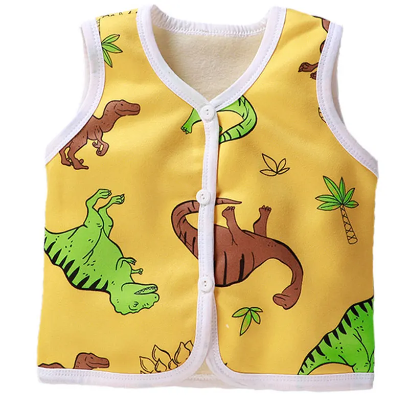 Осенне зимний детский жилет бархатный теплый верхняя одежда 2019 новая детская