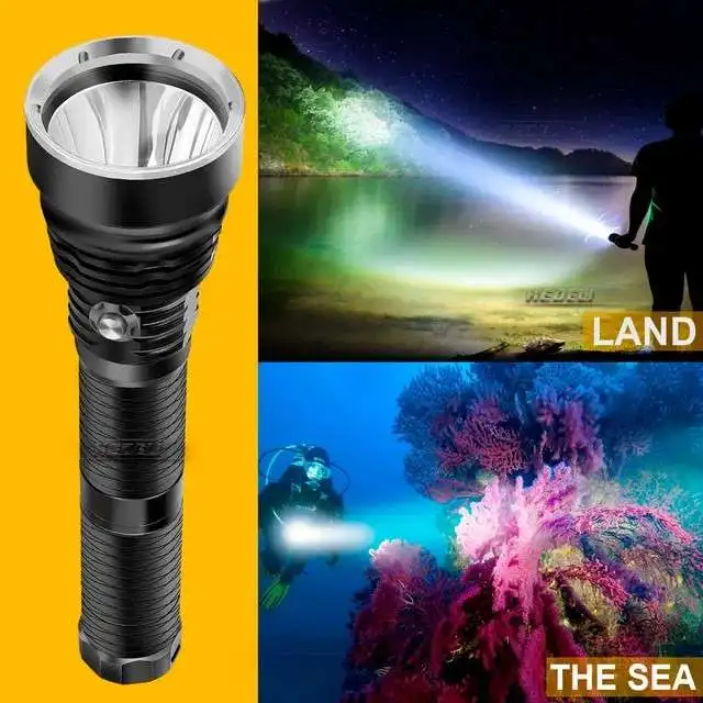 

Diving Flashlight XHP90.3 Powerful led Torch Light XHP90 underwater lamp XHP70 Rechargeable Hand lamp IP68 Profession Waterproof
