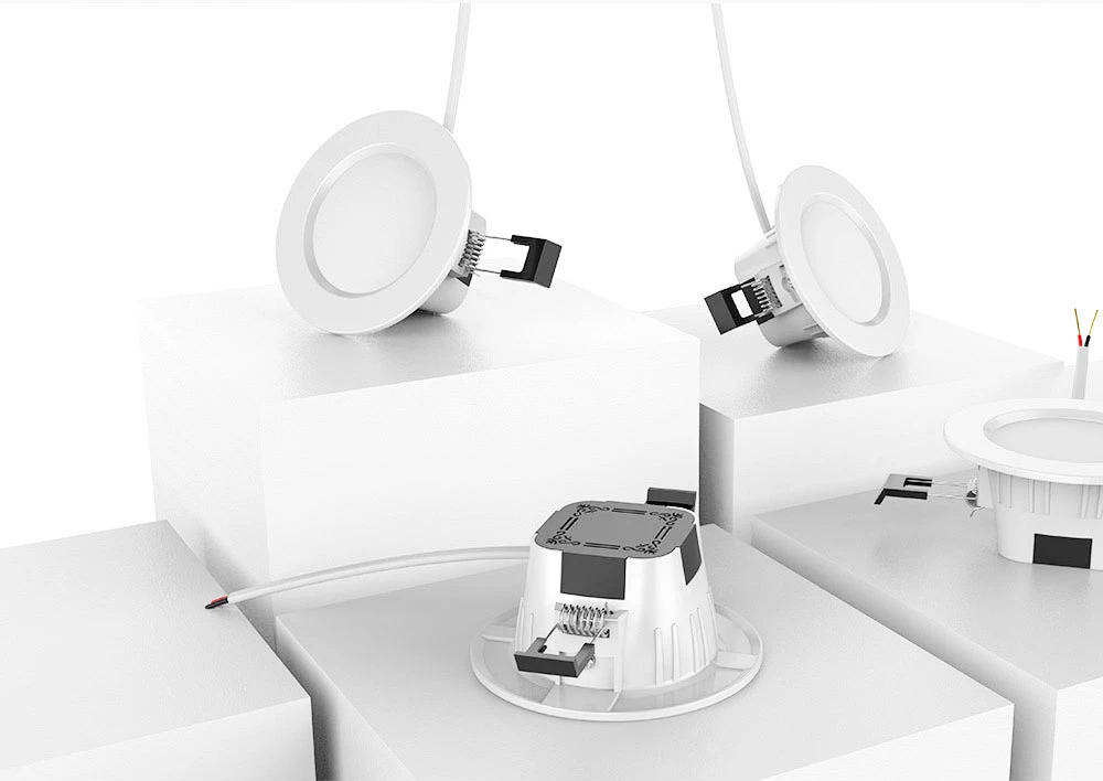 Светодиодный Bluetooth сетевой Смарт BT Сетка светильник 4,5 Вт RGBWW интеллектуальная инкрустированная потолочная осветительная Светодиодная панель