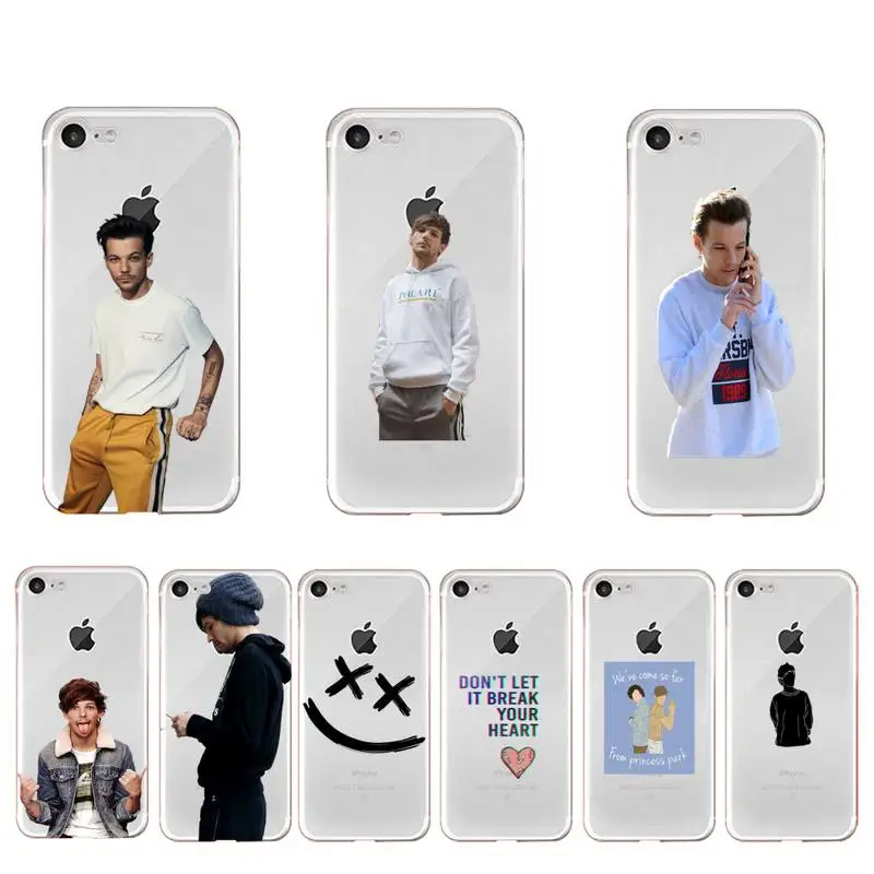 

YNDFCNB Louis Tomlinson Phone Case For iphone 13 X XS MAX 6 6s 7 7plus 8 8Plus 5 5S SE 2020 XR 11 11pro max Clear funda Cover