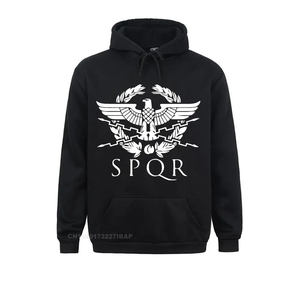 

Men Hoodie SPQR Roman Gladiator Imperial Golden Eagle Sportswear Mens Harajuku Swea Harajuku Hoodies Casual Tops JackeSwea