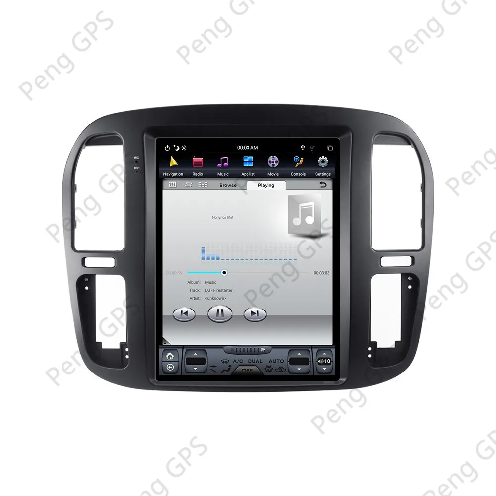 12," экран Tesla Android 8,1 px6 Автомобильный мультимедийный радио плеер для TOYOTA LAND CRUISER LC100 1992-2002 gps навигация без dvd