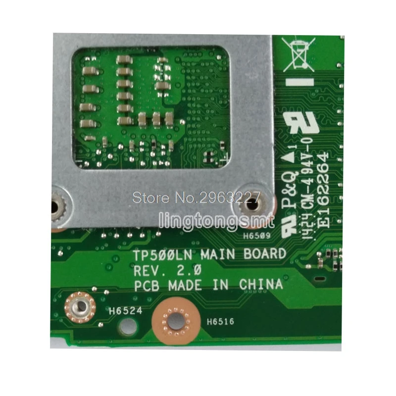 

TP500LN Laptop motherboard For Asus TP500LA TP500LD TP500L original mainboard TP500LA Motherboard 4GB-RAM I3-4030U LVDS