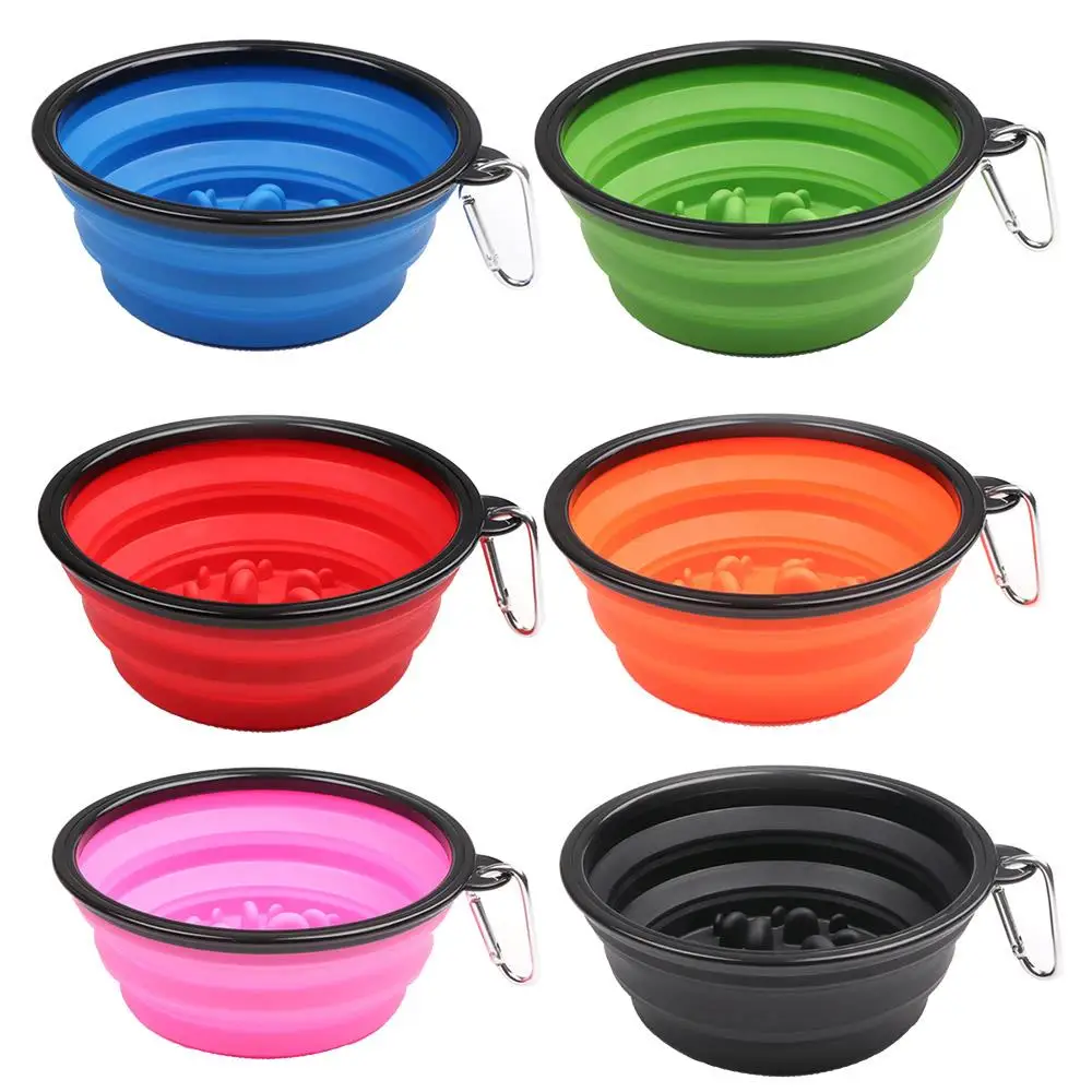 Цифровая миска для домашних питомцев Складная портативная Водонепроницаемая