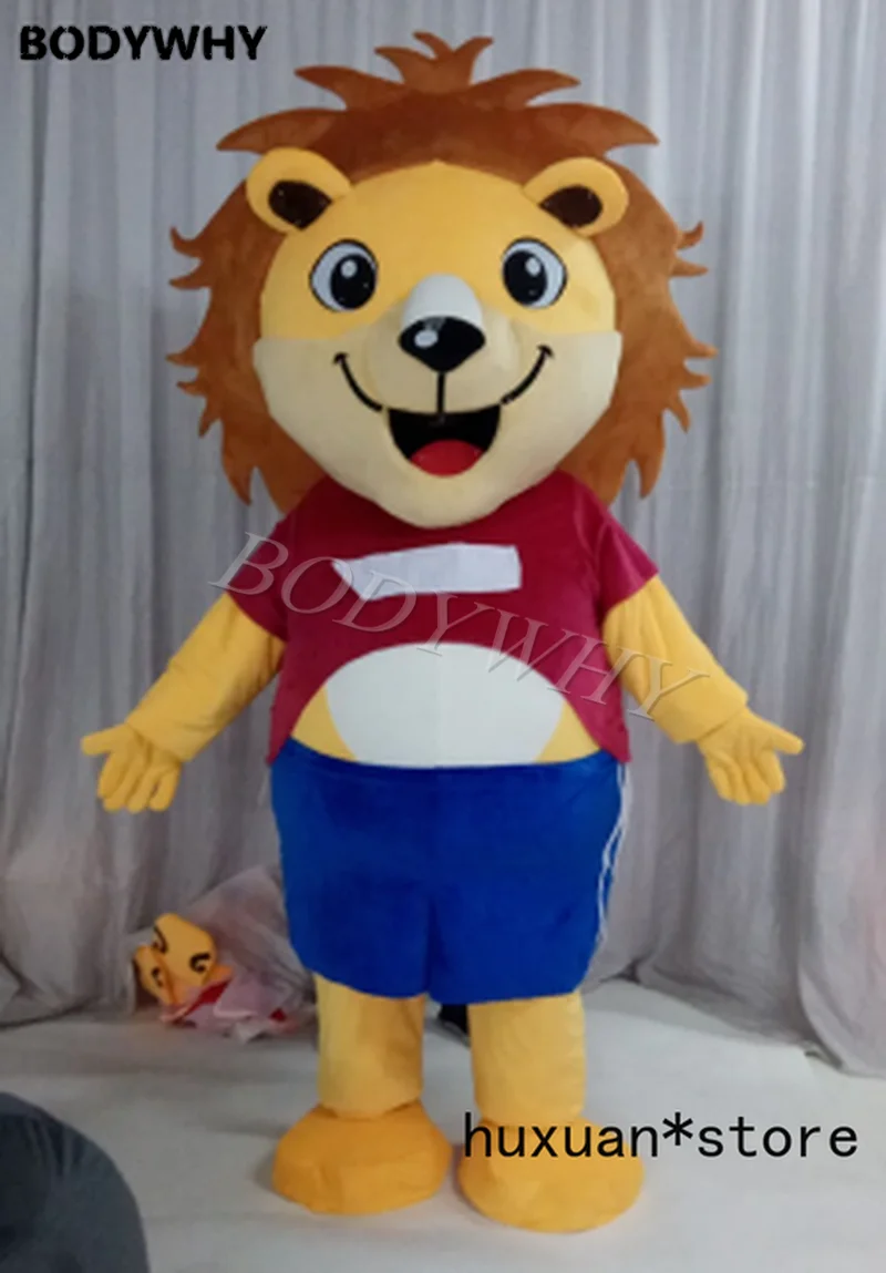 

New Cartoon Lion Mascot Costume Suit Cosplay Party Game Dress Outfit Carnival Halloween Party Mascotte Costume