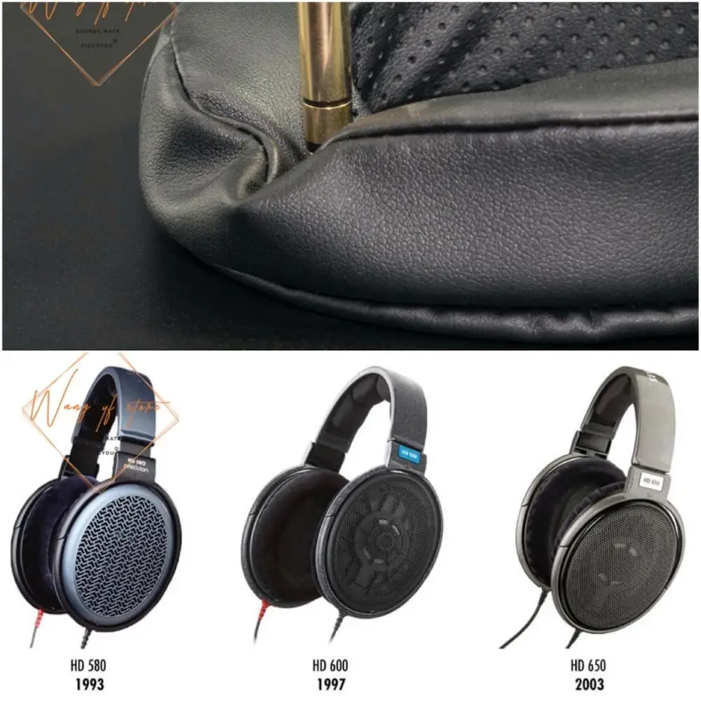 Толстые поролоновые амбушюры для наушников Sennheiser HD 580 600 650 идеальное качество