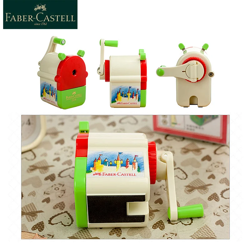 Механическая точилка для карандашей Faber Castell креативная Студенческая детей