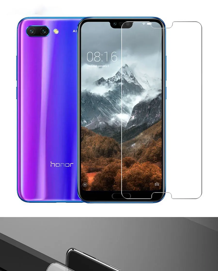 Закаленное стекло для huawei honor 8X 8A 8C 9X View 20 Защита экрана для huawei honor 9 10 Lite V9 Play V10 V20 защитное стекло