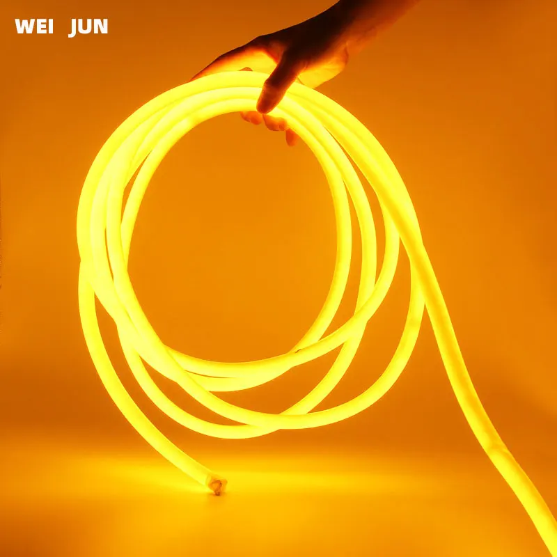 Светодиодная неоновая лента 360 ° гибсветодиодный светодиодная 220 В несколько