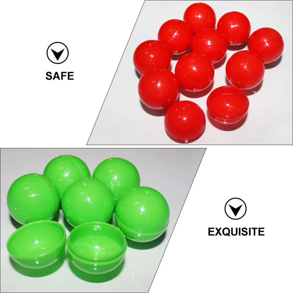 

20Pcs Activity Lottery Balls Small Funny Colorful Activity Hollow Balls