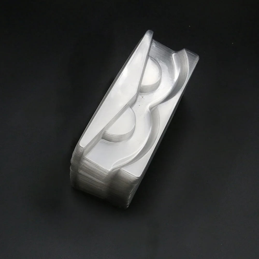 Новые круглые лотки для ресниц 50 шт./лот розовый белый прозрачный держатель