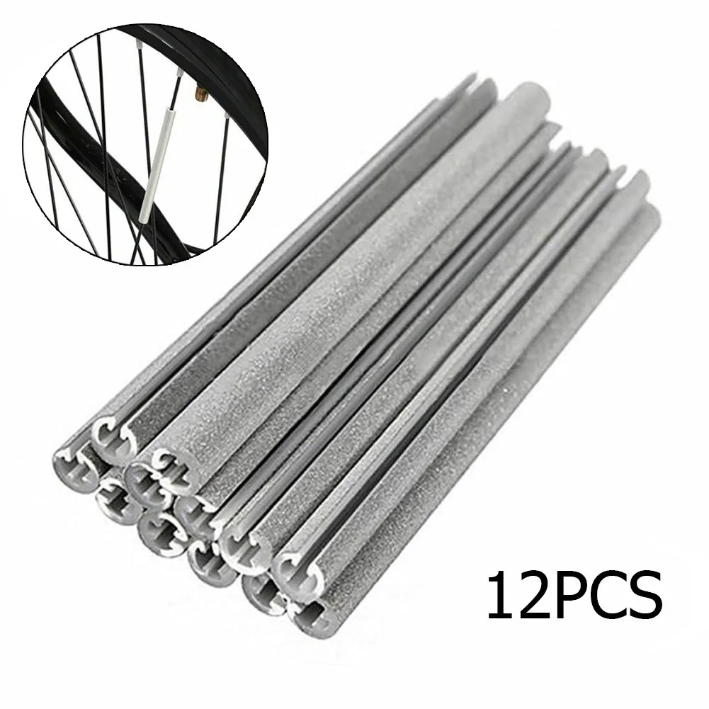 

12pcs Bicycle Reflective Warning Light Luminous Spoke Bike Wheel Reflector Night Cycling Safety Reflector Bike Accessories