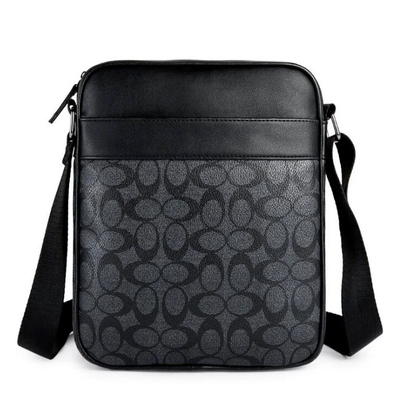 

Hot Fashion Shoulder Messenger Bags Men's Casual Plaid Bag Business Briefcase Korean Style Shoulder Bag Male Bags