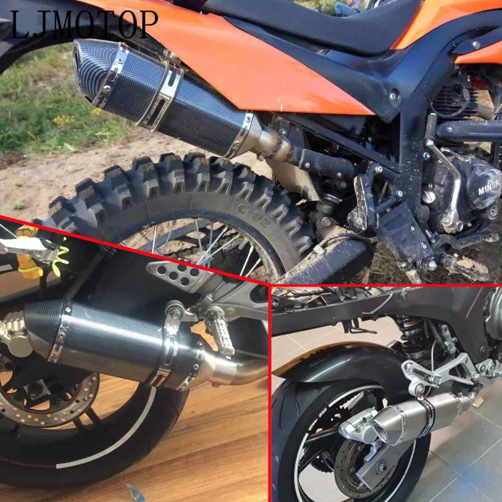 

Universal Modified Motorcycle Exhaust Muffler with DB Killer For DUCATI 996/998/B/S/R GT 1000 M900/M1000 MS4/MS4R MTS1000SDS/DS