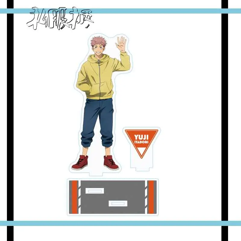 

Japan New Anime Jujutsu Kaisen Acrylic Figure Stand Model Plate Desk Decor Cosplay Valentines Day Keychains