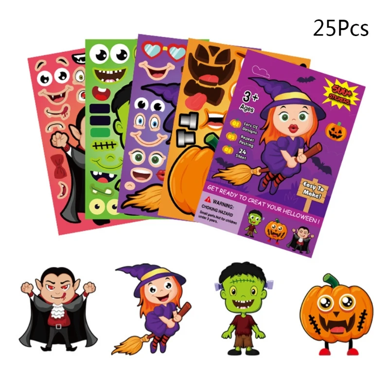 

Mug Window Decoration Eco-Friendly Sticker Repeat Pasting Sticker for Halloween top quality