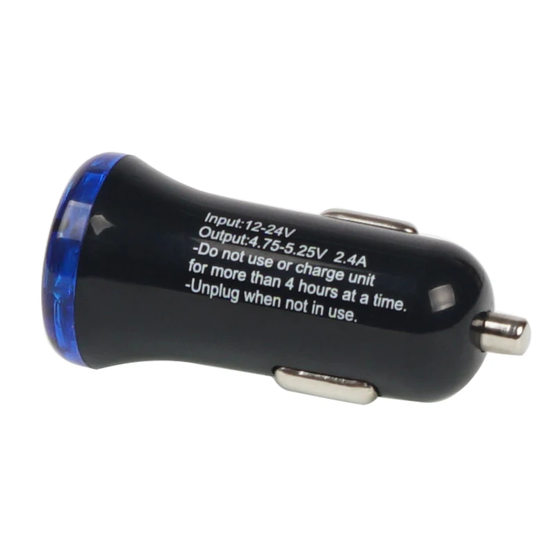 

4 PCS/lot model DualPort 2.4A USB Car Charger for Cell Phone PDA