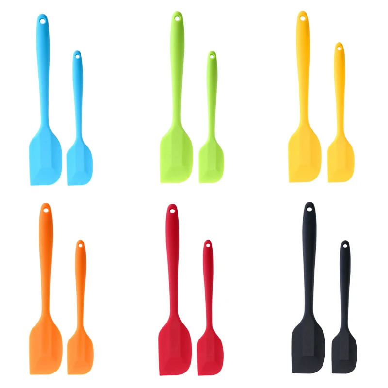 2 шт. набор для выпечки кондитерских шпателей силиконовый шпатель антипригарный