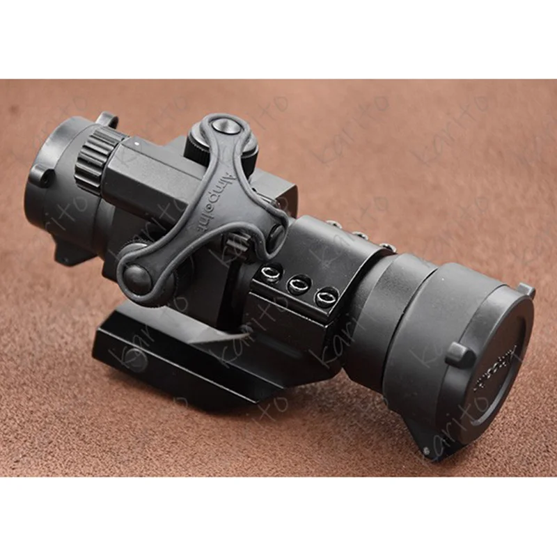 1x32 красный и зеленый точечный прицел передний задний защитный чехол для