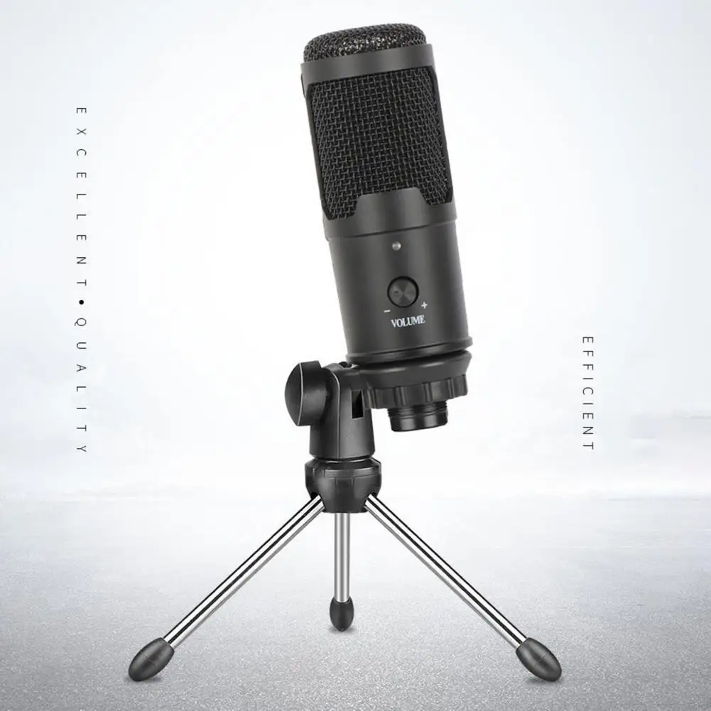 

2021 Metal USB Condenser Recording Microphone For Laptop Windows Cardioid Studio Recording Vocals Voice Over,YouTube-K669