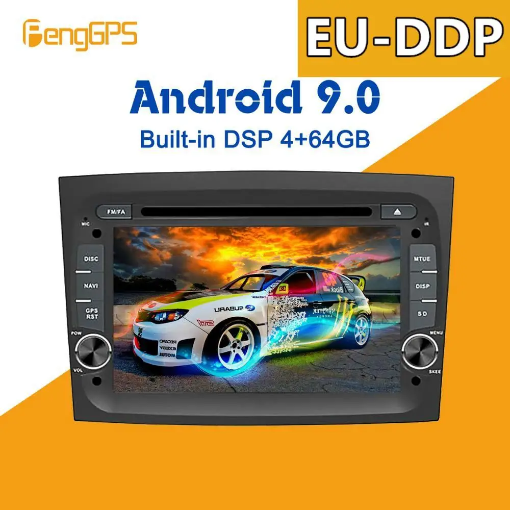 Android 9 0 PX5 4 + 64 ГБ Автомобильный DVD плеер встроенный DSP мультимедийный
