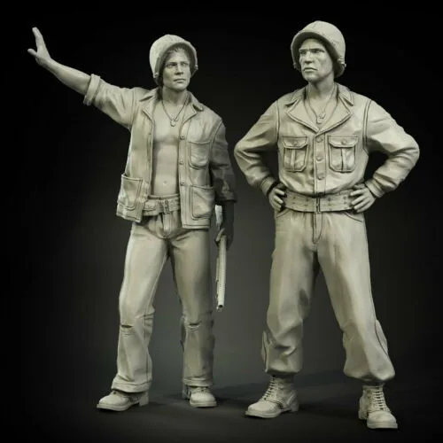 1/35 модельная фигурка из смолы комплект Unassambled Неокрашенный 989