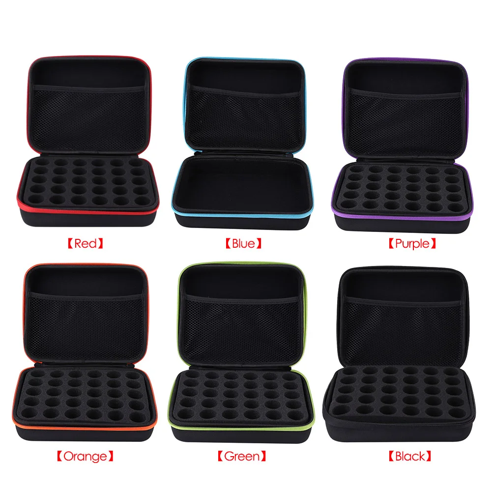 30 Slots 10/15ML Essential Oil Storage Case Shockproof Carrying Boxs Portable Travel Bags Organizer Holder | Дом и сад