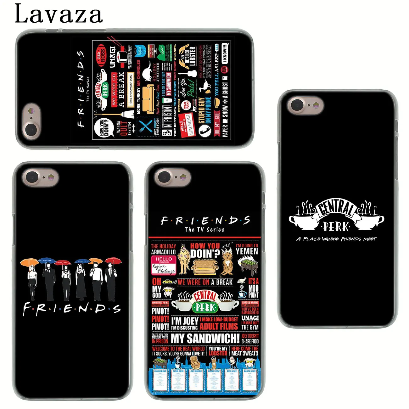 Lavaza Central perk Кофе с героями телесериала друзья как ты делаешь чехол для телефона