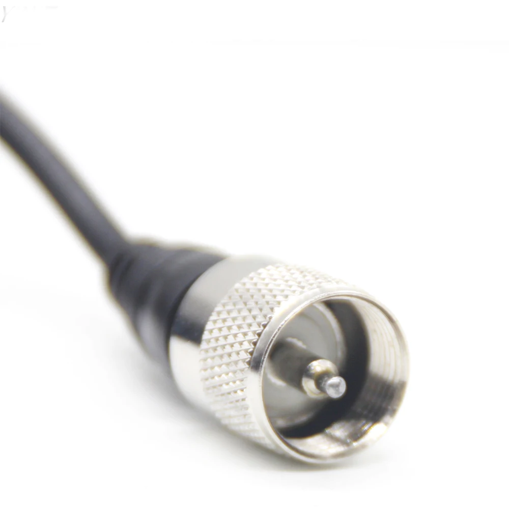 PL-259 to N SMA BNC Shark Fin Design VHF UHF 144/430Mhz Dual Band Antenna for QYT KT-7900D 8900 BJ-328 BJ-318 BAOFENG