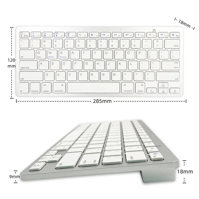 

78 Keys Bluetooth Wireless Keyboard Russian/German/Korean/Spanish/French/Arabic/Thai/Japanese/Italian/Portuguese for Tablet