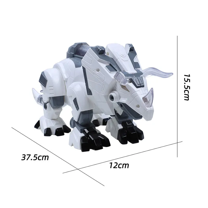 T rex Электрический ходячий динозавр детские игрушки робот с светильник звук