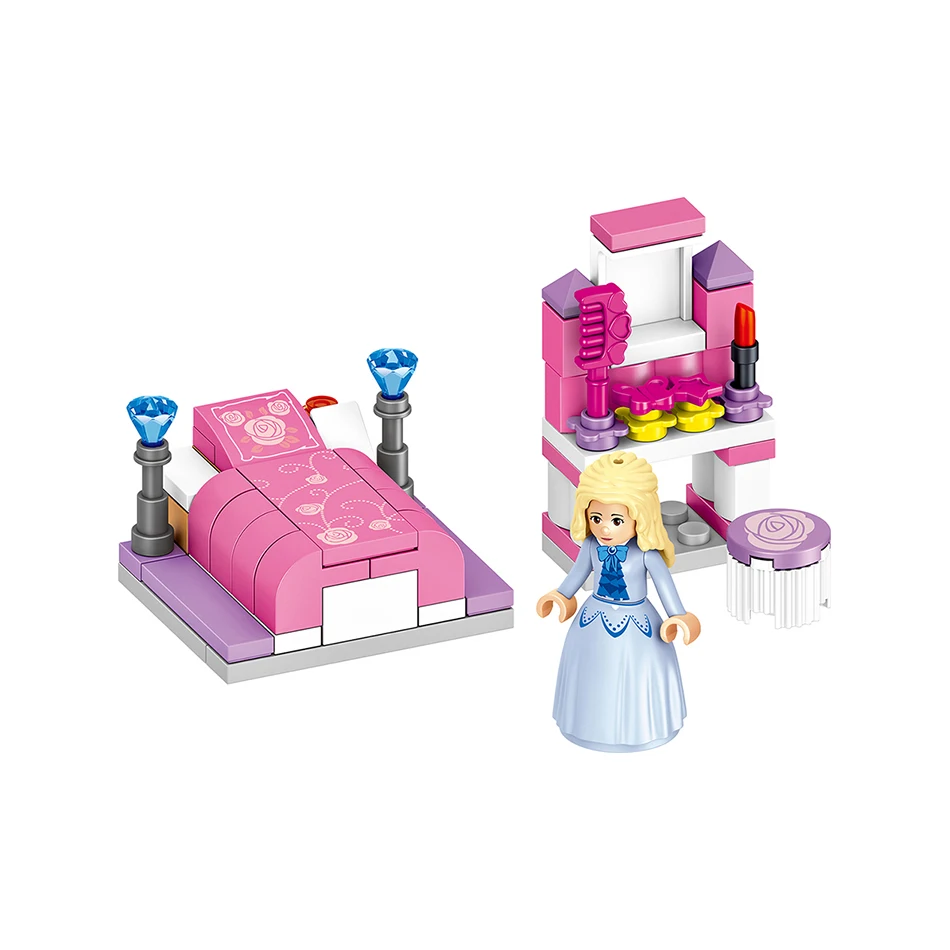 731 шт маленькие строительные блоки совместимые с друзьями модель виндзорского