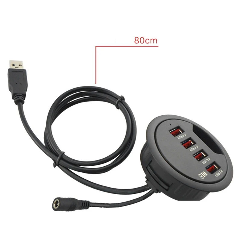 Сетевой адаптер питания с 4 USB портами 3 0 разветвитель для ПК настольного