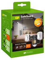 Прожектор с датчиком движения, работает от батареек, купил для освещения дороги у частного дома#2