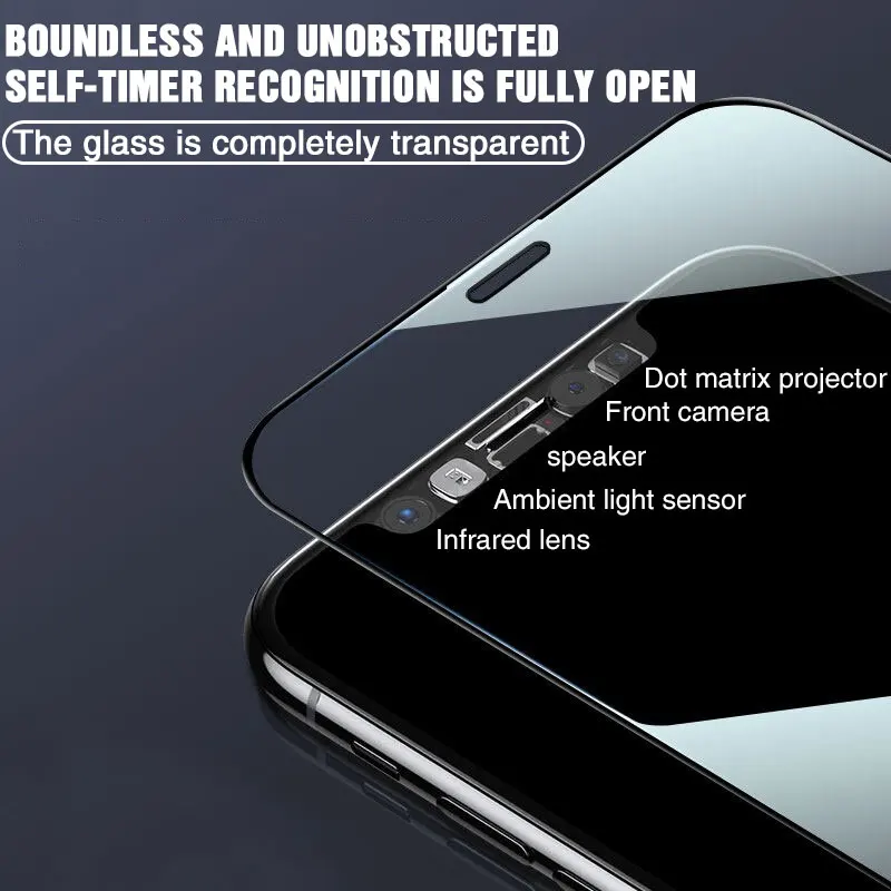 9D полное покрытие закаленное защитное стекло для iPhone 11 Pro Max 2019 6 6s 7 8 Plus X XS XR