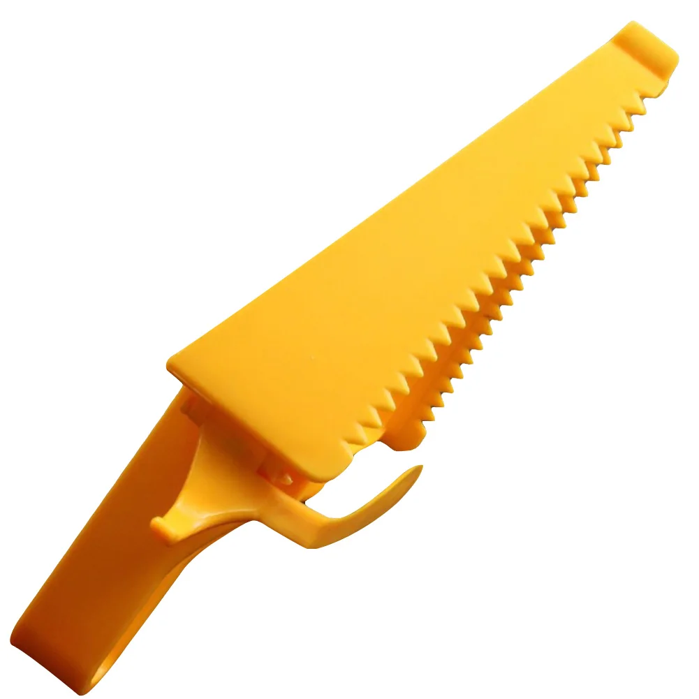 Безопасная слайсер для пирога Желтая Пластиковая кухонная утварь полезный резак