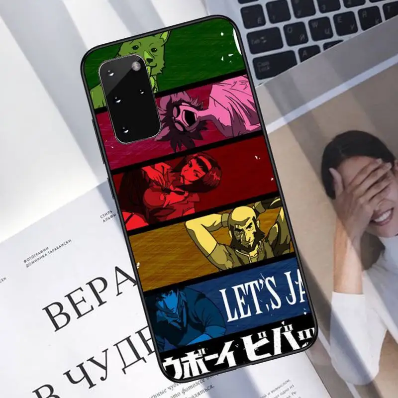

Cowboy Bebop Phone Case For Samsung A40 A31 A50 A51 A71 A20E A20S S8 S9 S10 S20 Plus note 20 ultra