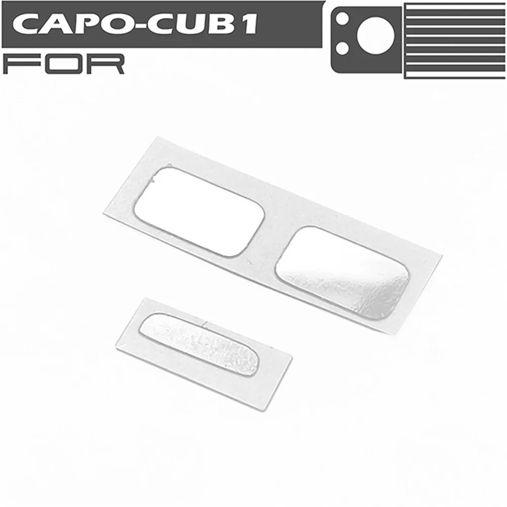 

High Simulation Rearview Mirror Sticker Decal for CAPO CUB1 RC Car
