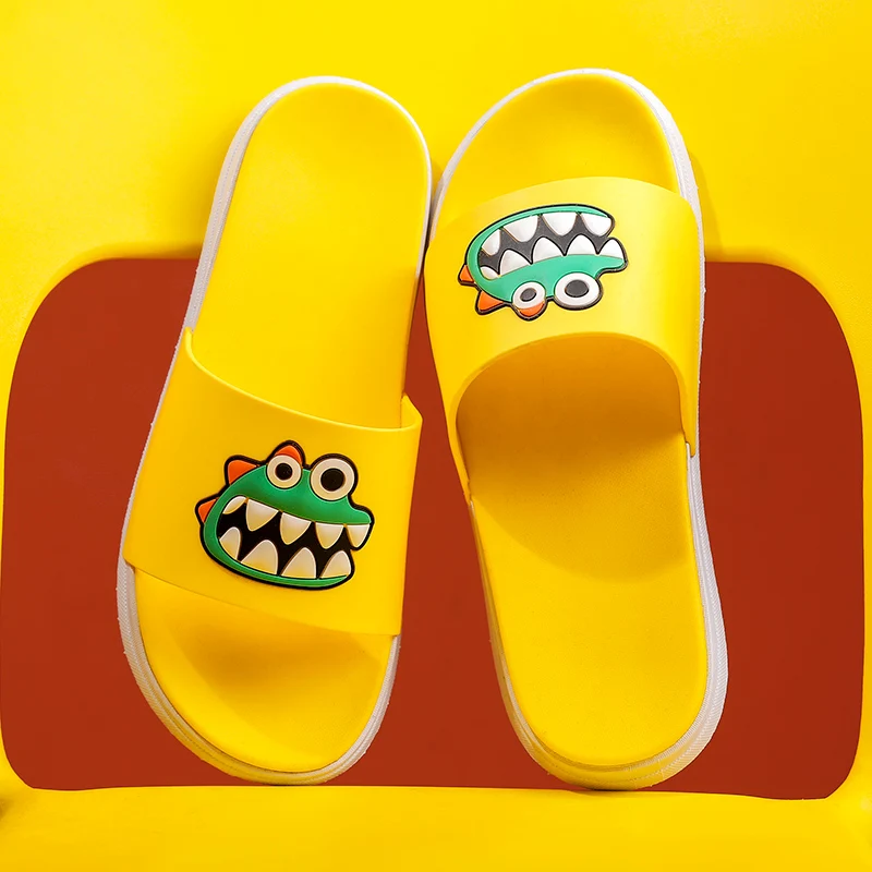 

Удобные домашние тапочки для мужчин и женщин, повседневная обувь, симпатичные легкие шлепанцы для душа, большая пляжная обувь для детей и му...