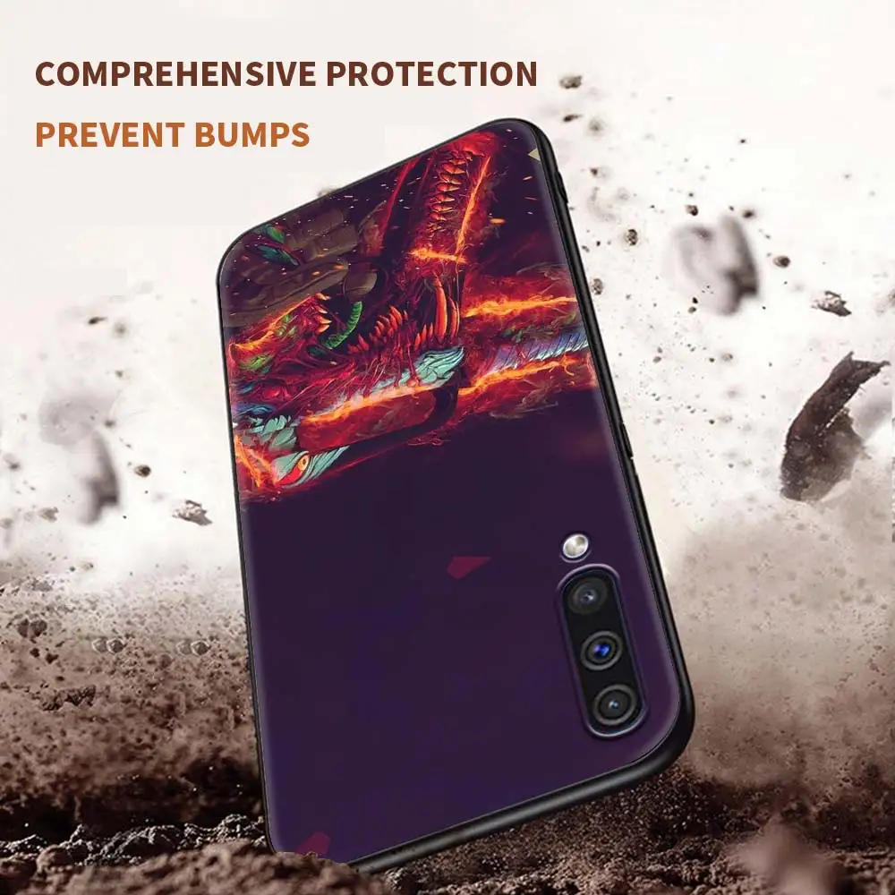 

Cs Go Game Case For Samsung Galaxy A50 A10 A70 A20e M31 A30 A40 A02s M30s M21 M11 F41 Shockproof TPU Black Cover