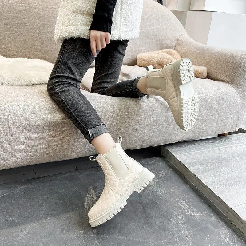 

Ladies Ankle Boots Snow Boots Winter Shoes Women Chunky Boots Fashion Non-slip Winter Boots Women Boots Booties Woman
