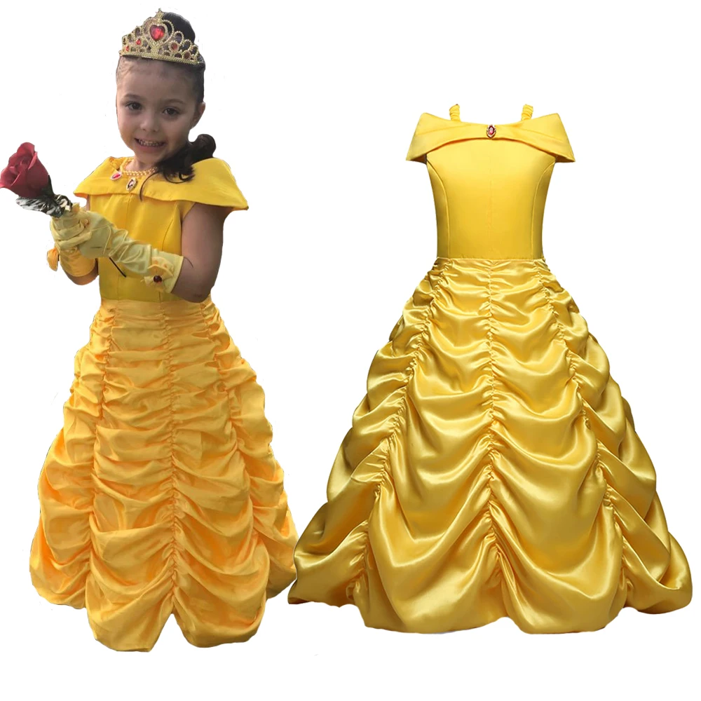 Vestido de Elsa para niñas, disfraz de Anna, ropa de princesa, disfraz...