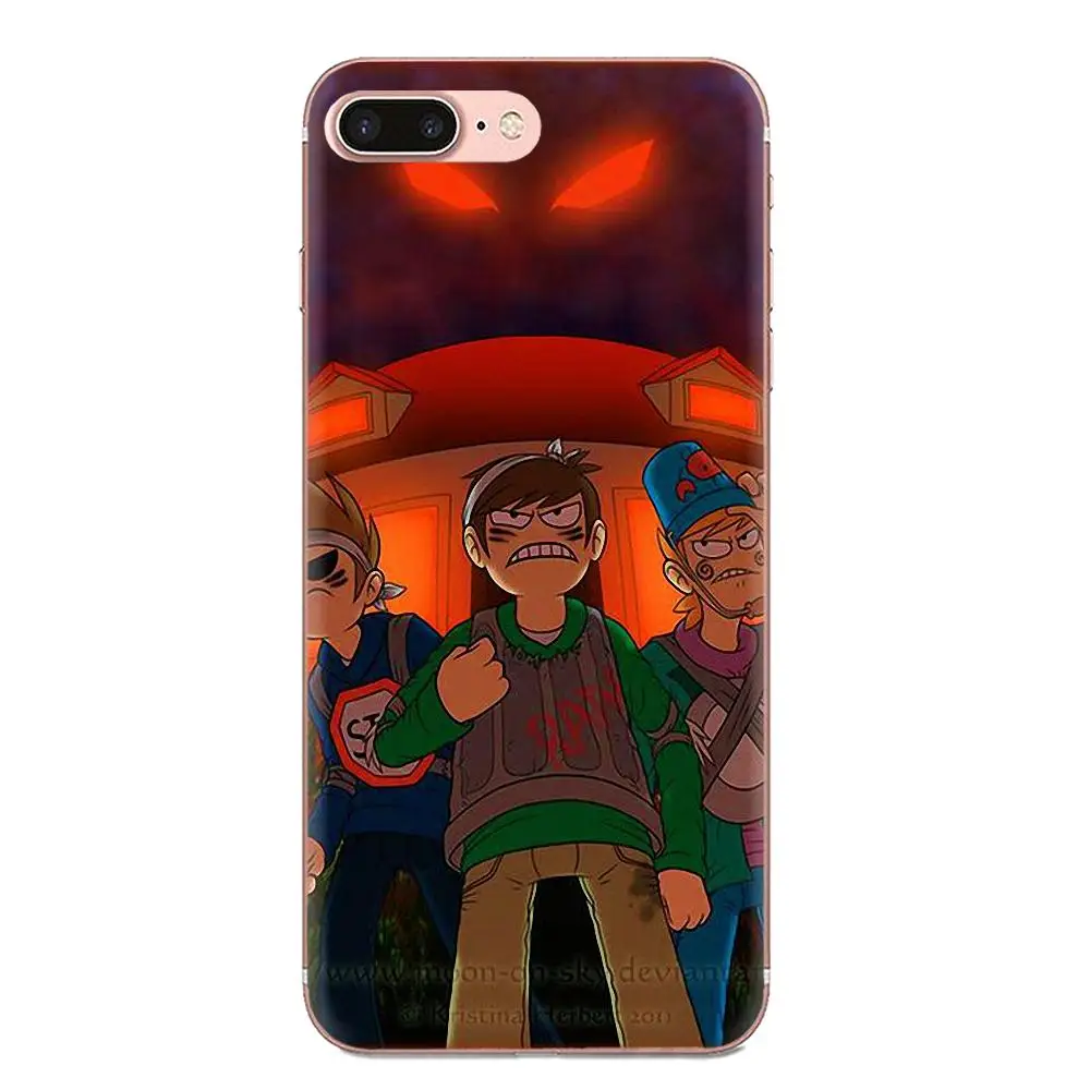 Мягкий чехол для телефона Xiaomi Red mi 4 7A 9T K20 CC9 CC9e Note 7 9 Y3 SE Pro Prime Go Play Eddsworld | Мобильные