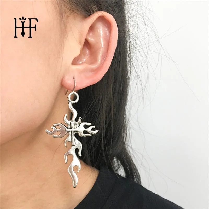 Женские Висячие серьги подвески в стиле хип хоп геометрические акриловые