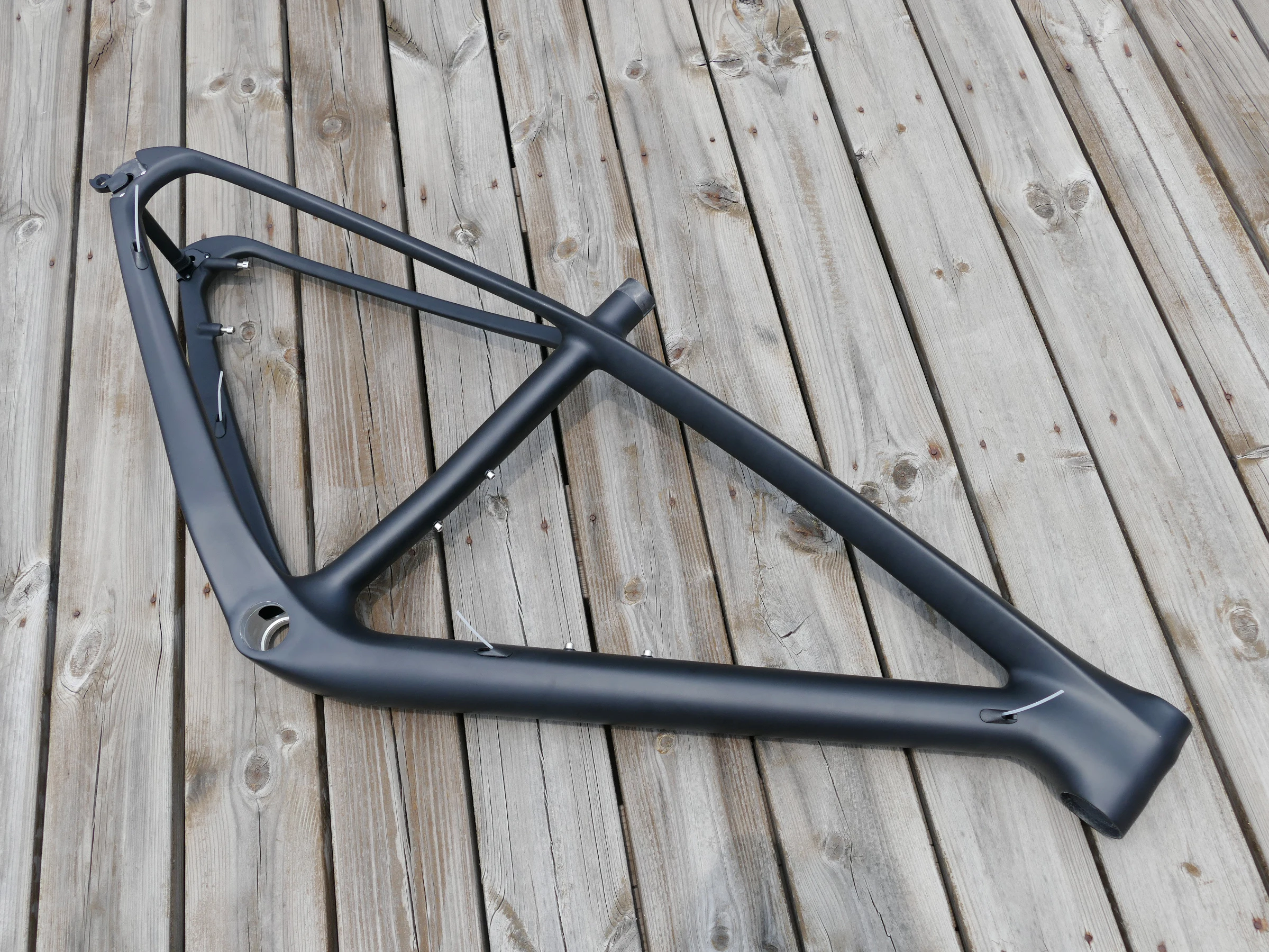 Абсолютно Полный глянцевый углепластиковый коврик 29ER горный велосипед MTB BSA/BB30 Рама 1"(L) QR 135*9 мм