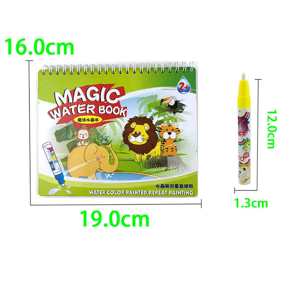 

Children Education Magic Water Pen Painting Color Graffiti Drawing Book Toy