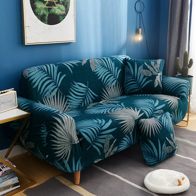 

Stretch Slipcovers Sectional Elastic Stretch Sofa Cover for Living Room Couch Cover L shape Armchair Cover Single/Two/Three seat