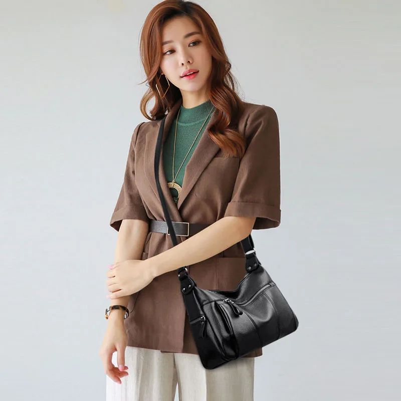 Высококачественная повседневная сумка мессенджер через плечо для женщин сумки