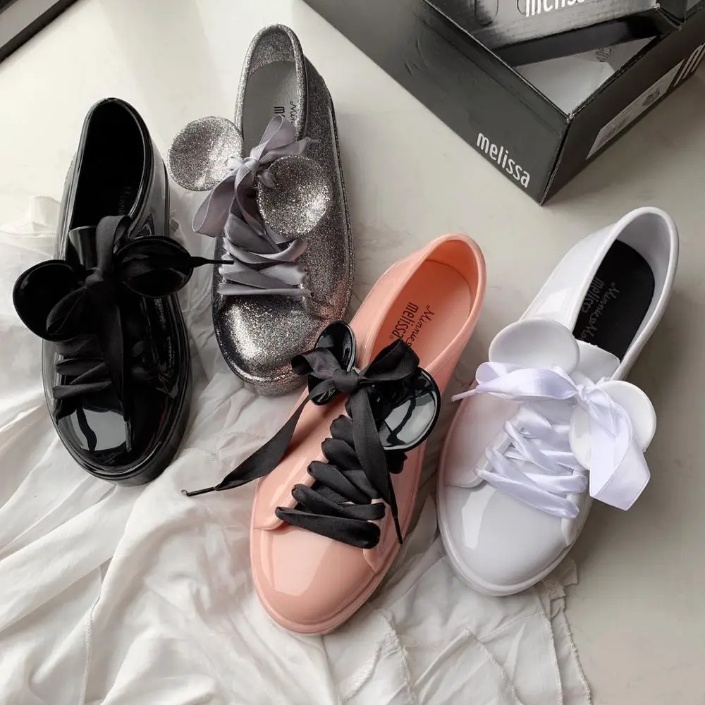 Женские сандалии-желе на плоской подошве Размеры 35-39 | Обувь